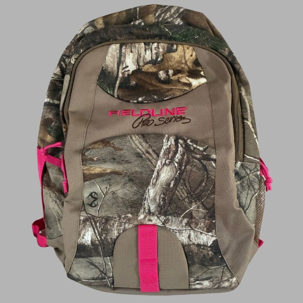 Realtree Fieldline Pro Series Backpack Camo Pink Great Condition